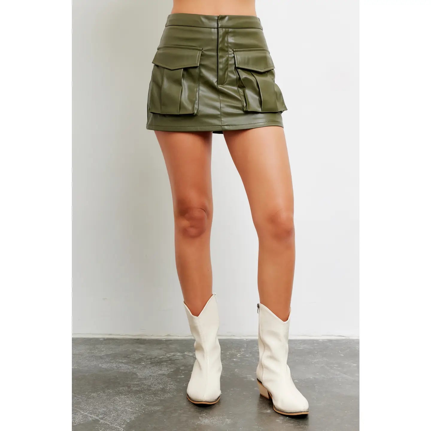 Olive Skort