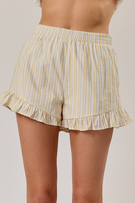 Limoncello Ruffled Shorts