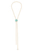 LV Turquoise Solstice Bolo Necklace