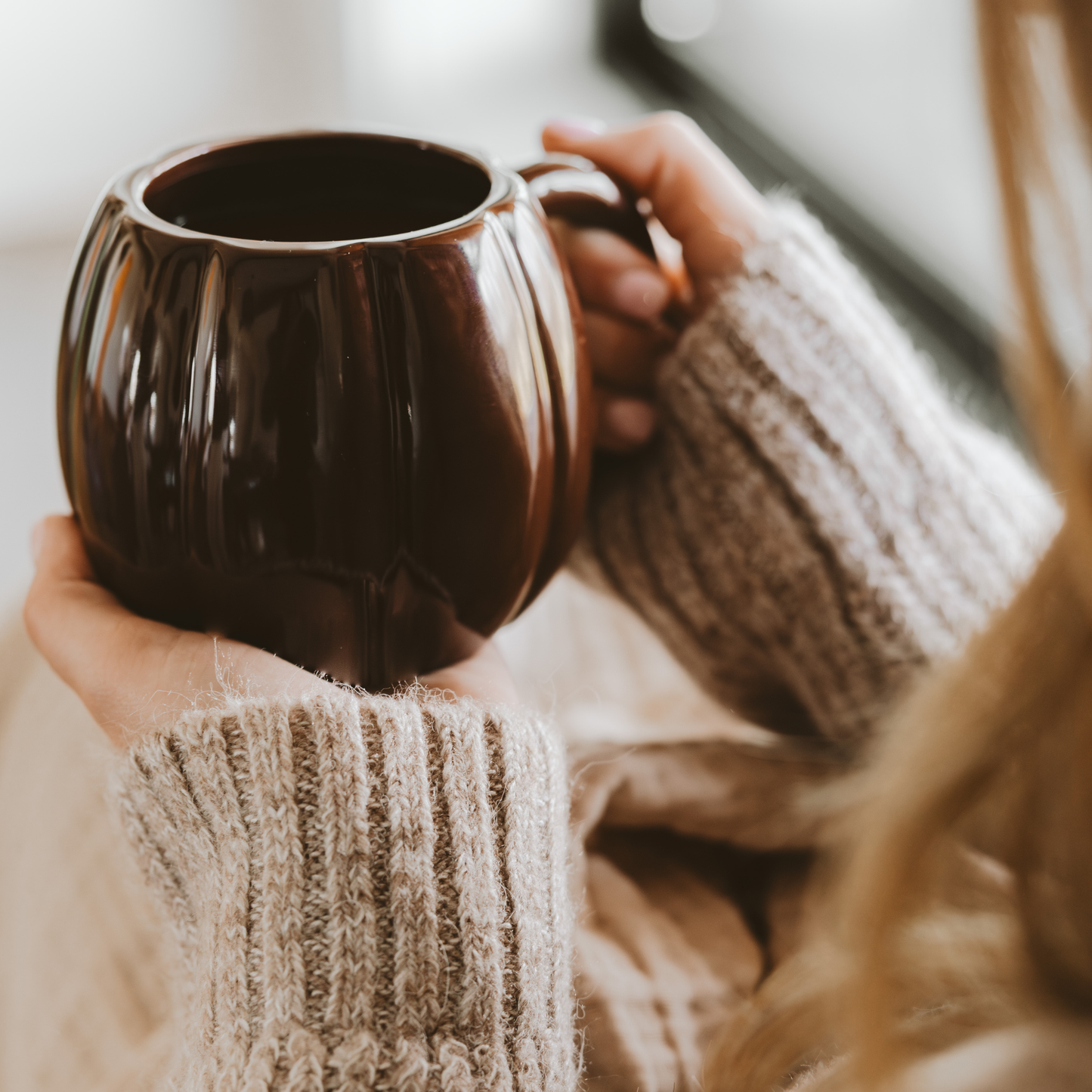 Brown Pumpkin Coffee Mug