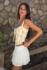 Elora Floral Corset Top
