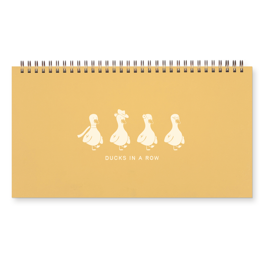 Ducks In A Row Undated Weekly Planner