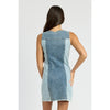 Double Back Denim Dress
