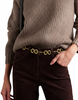 Equestrian Snaffle Bit Chain Belt