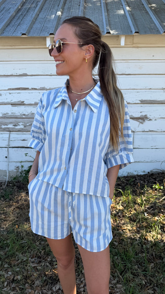 Capri Striped Set