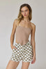 Colleen Check Shorts