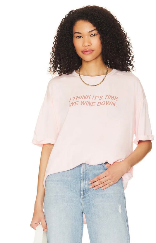 Wine Down Oversized T-Shirt