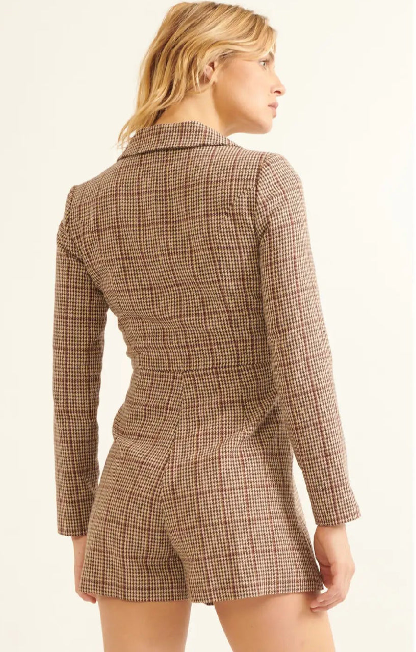 Bristol Plaid Romper