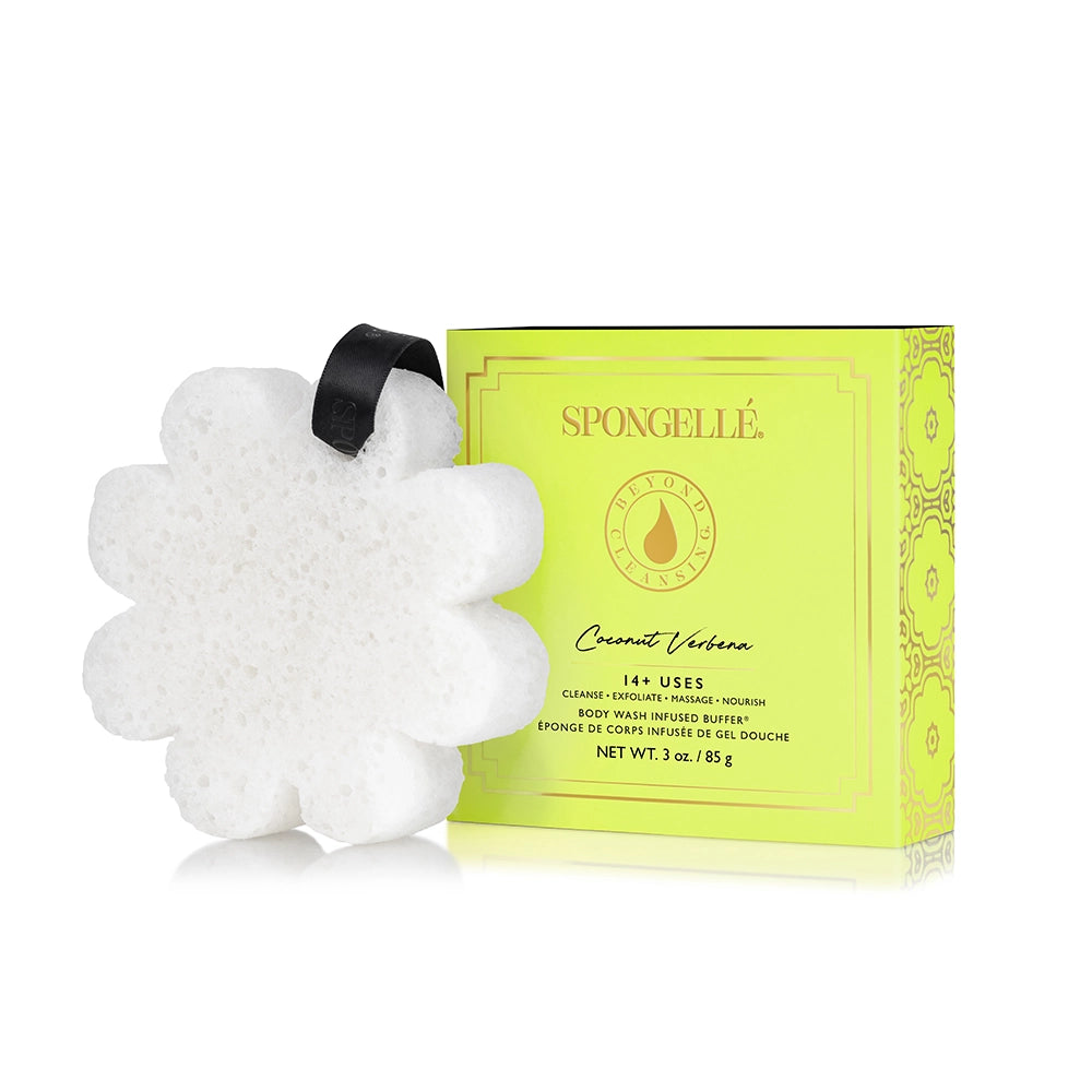 Spongellé: Coconut Verbena Boxed Flower