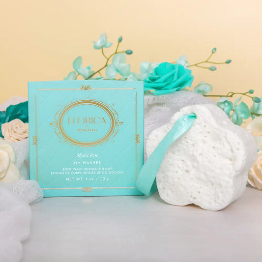 Spongellé: Mystic Rose Florica Body Buffer