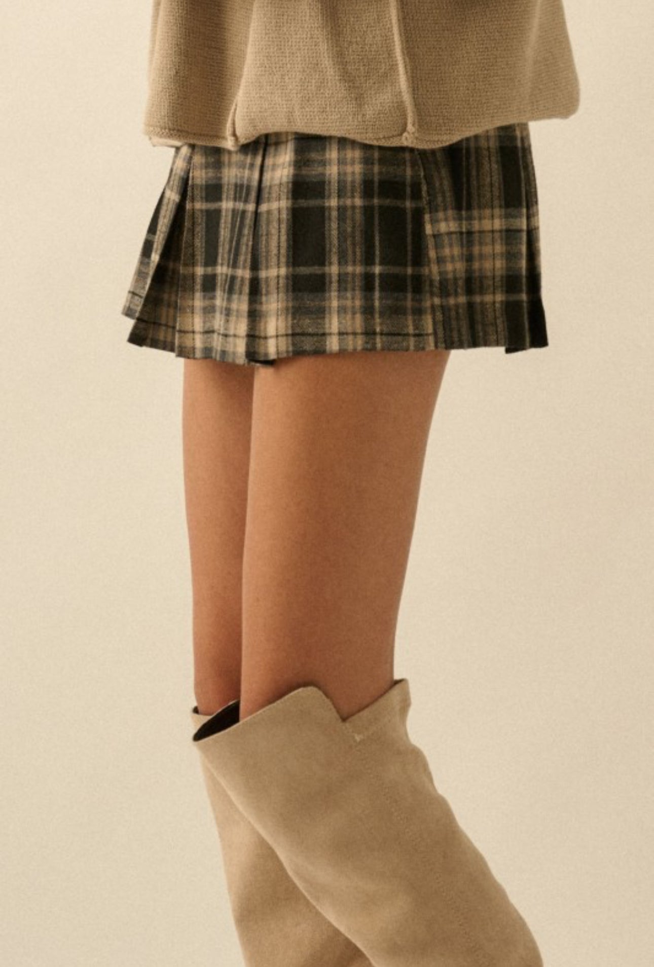 Camden Plaid Mini Skirt