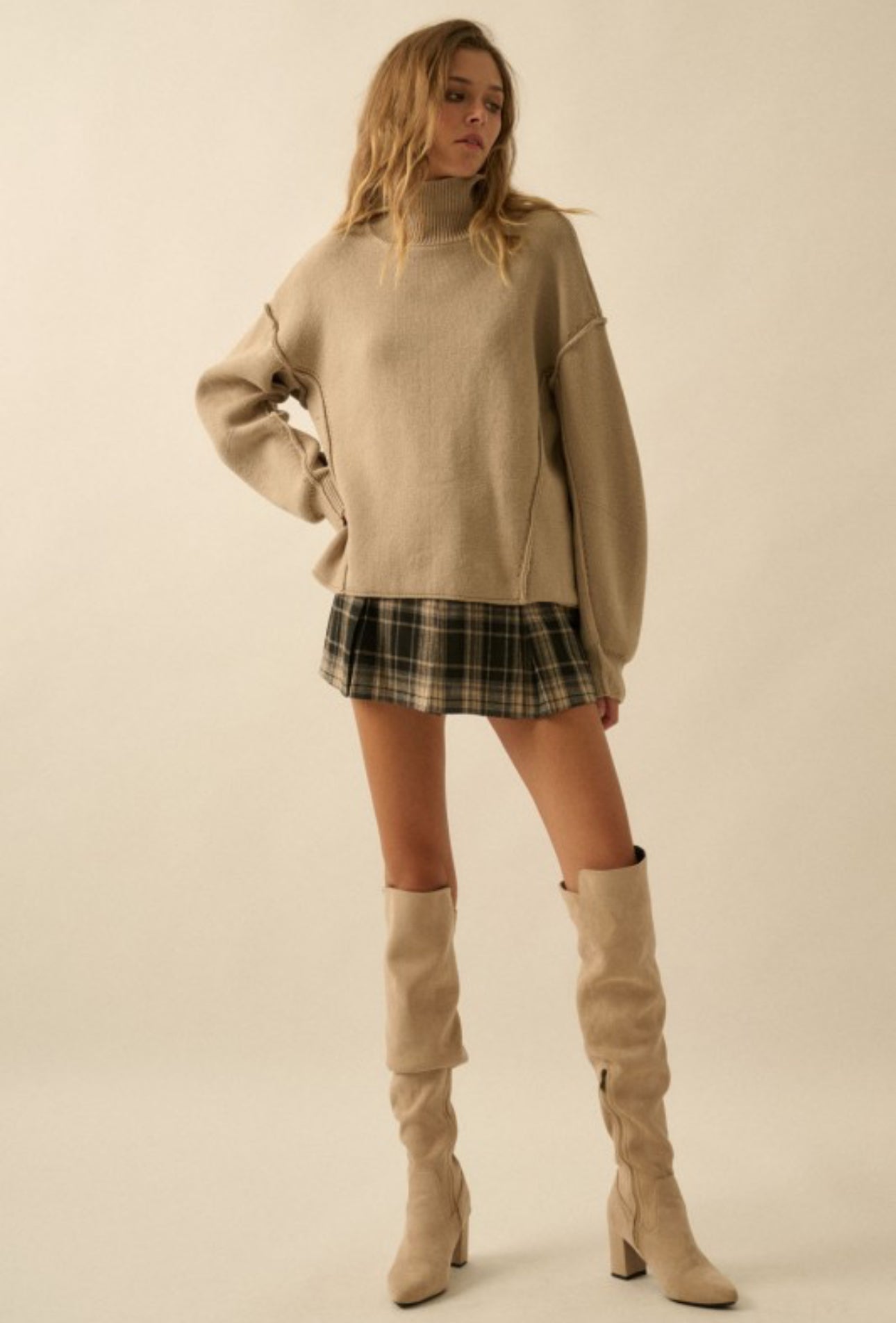 Camden Plaid Mini Skirt