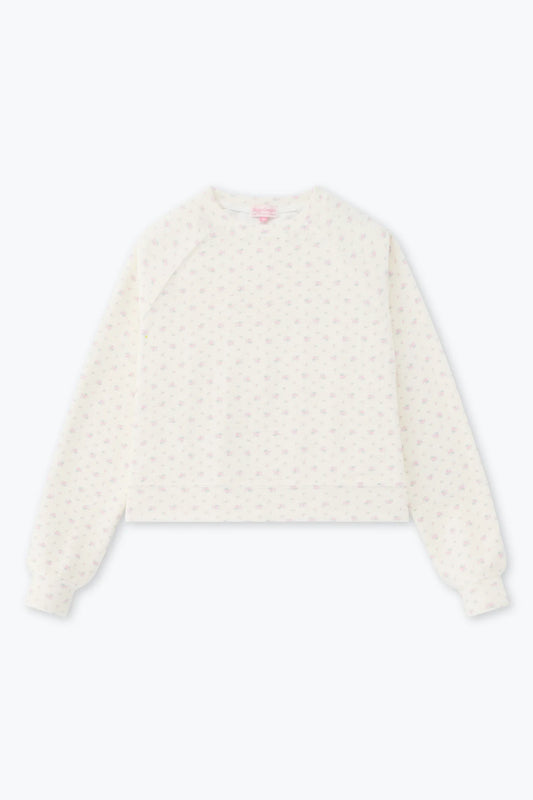 Vintage Flower Cloud Lounge Top