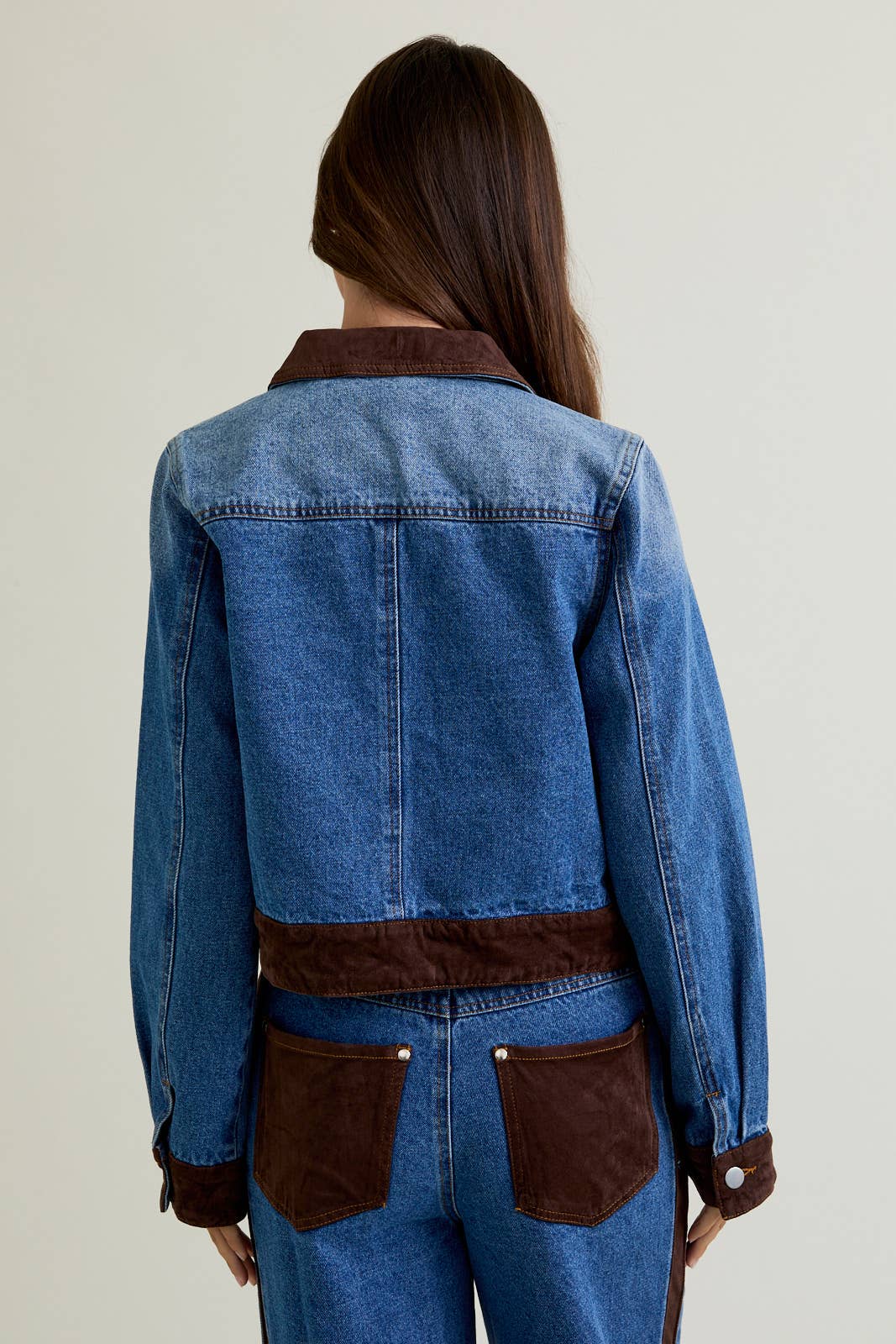 Dakota Contrast Denim Jacket