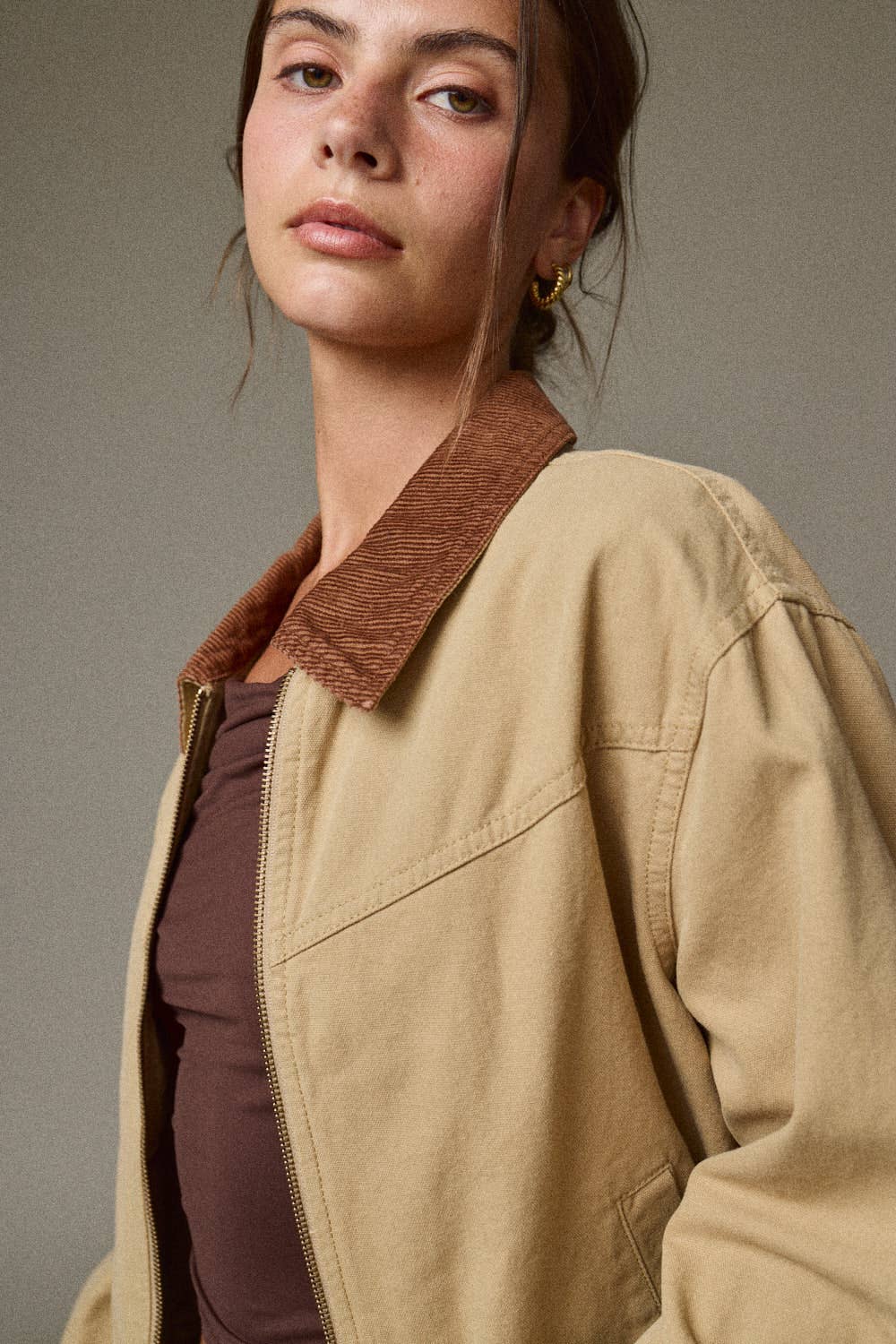 Peyton Corduroy Barn Jacket