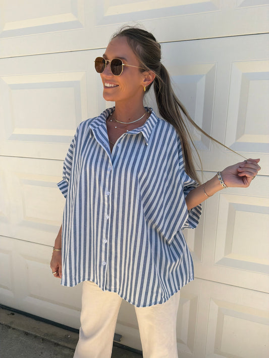 Delaney Striped Shirt