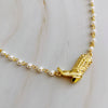 Boot Pearl Necklace
