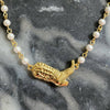 Boot Pearl Necklace