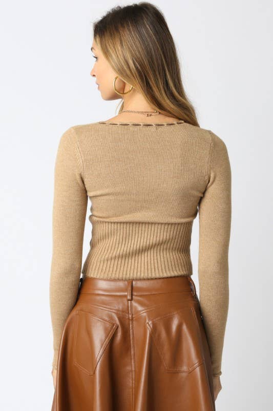 Marin Ribbon Knit Top