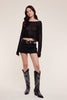 Midnight Mini Skort