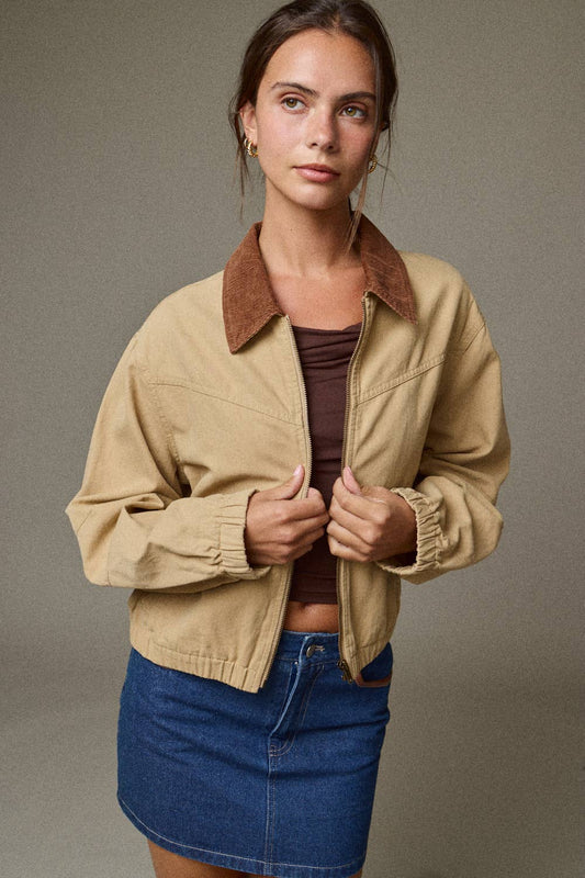 Peyton Corduroy Barn Jacket