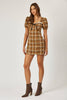 Phoebe Plaid Mini Dress