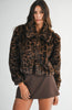 Wild Luxe Faux Fur Crop Jacket