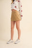 Twill Denim Skorts