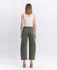 Olive Barrel Jeans