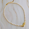 Boot Pearl Necklace