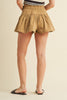 Desert Bloom Flared Twill Shorts