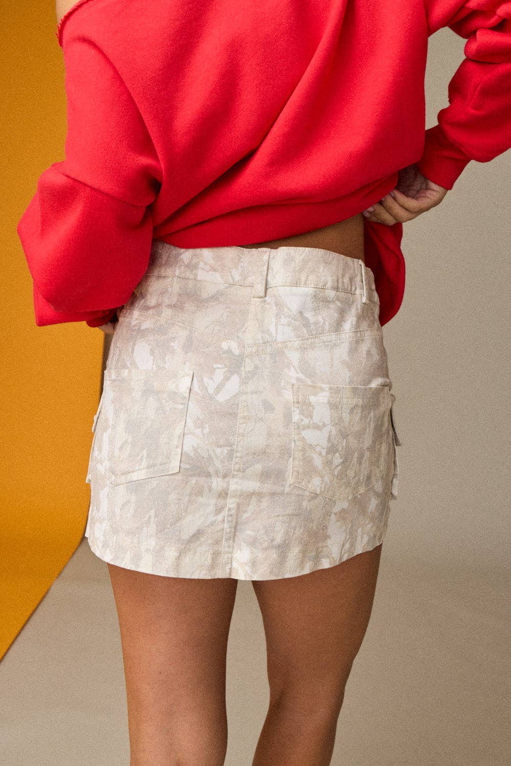 Camouflage Mini Skirt