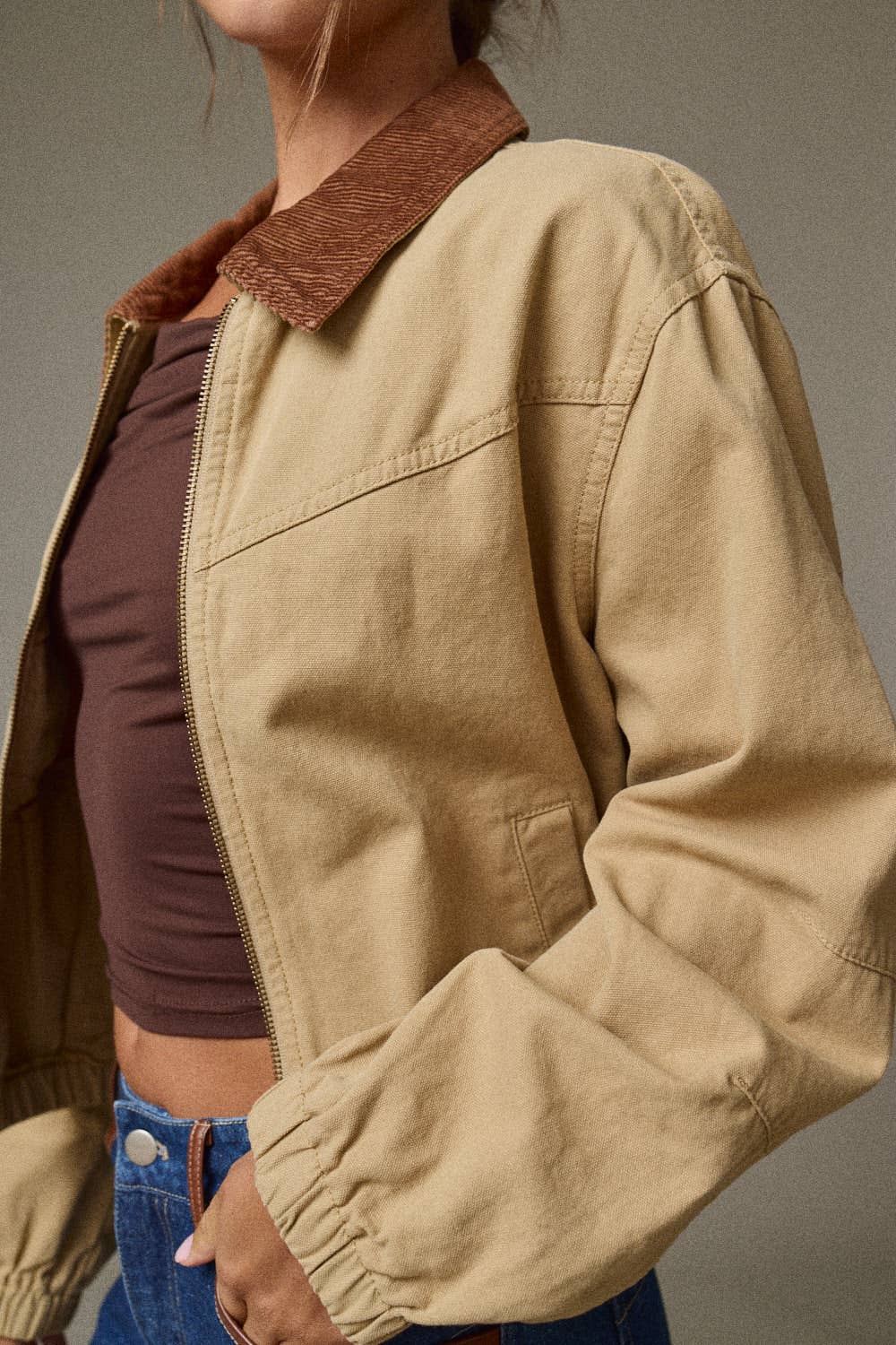 Peyton Corduroy Barn Jacket