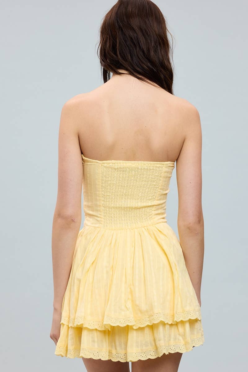 Lemon Honey Mini Dress