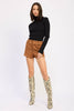 Reese Suede Low rise Short
