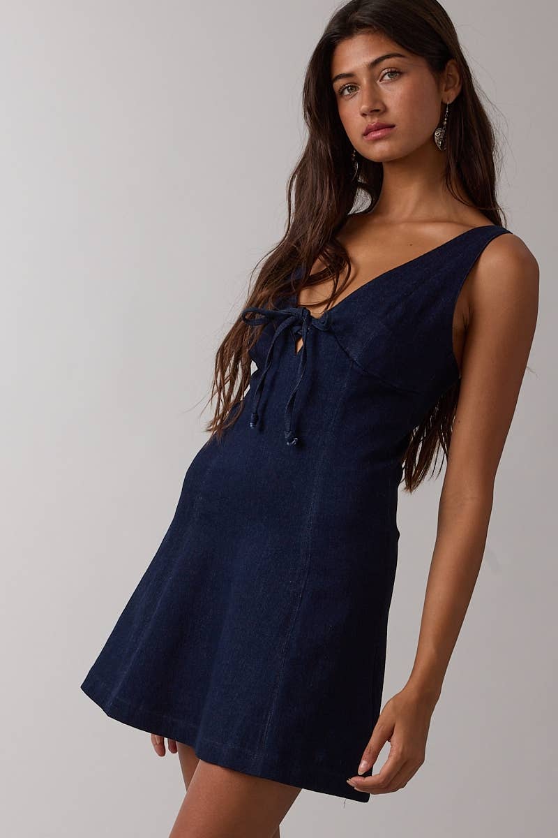 Malibu Indigo Denim Dress