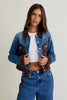 Dakota Contrast Denim Jacket