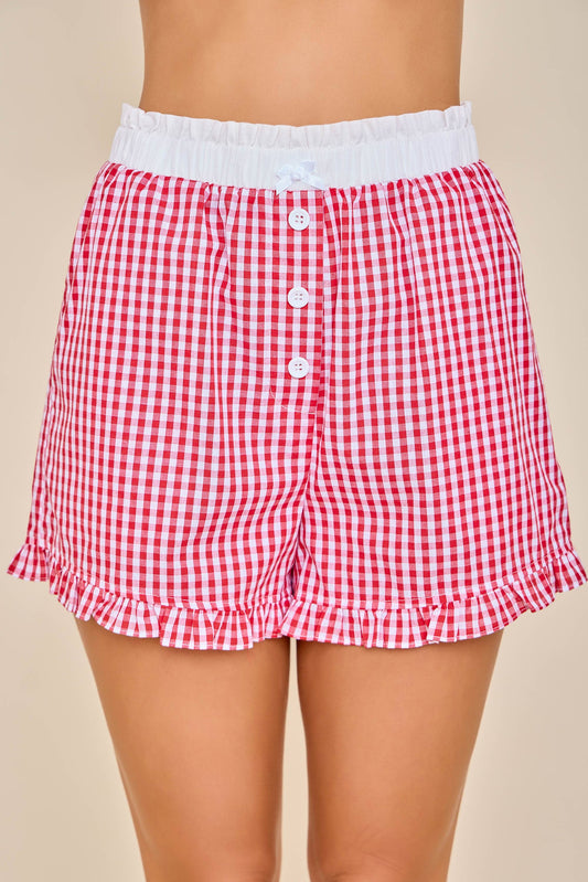 Sweet Gingham Shorts