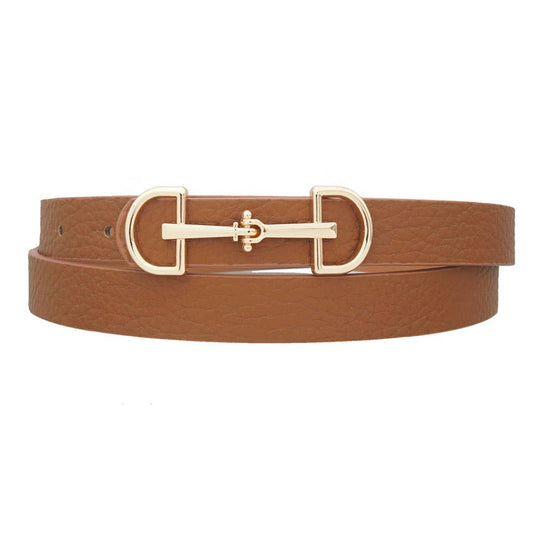 Horse Bit Buckle Belt