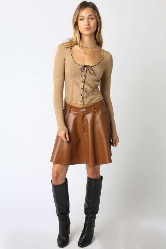 Marin Ribbon Knit Top