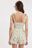 Vintage Floral Smocked Romper