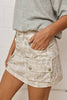 Camouflage Mini Skirt