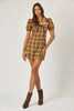 Phoebe Plaid Mini Dress