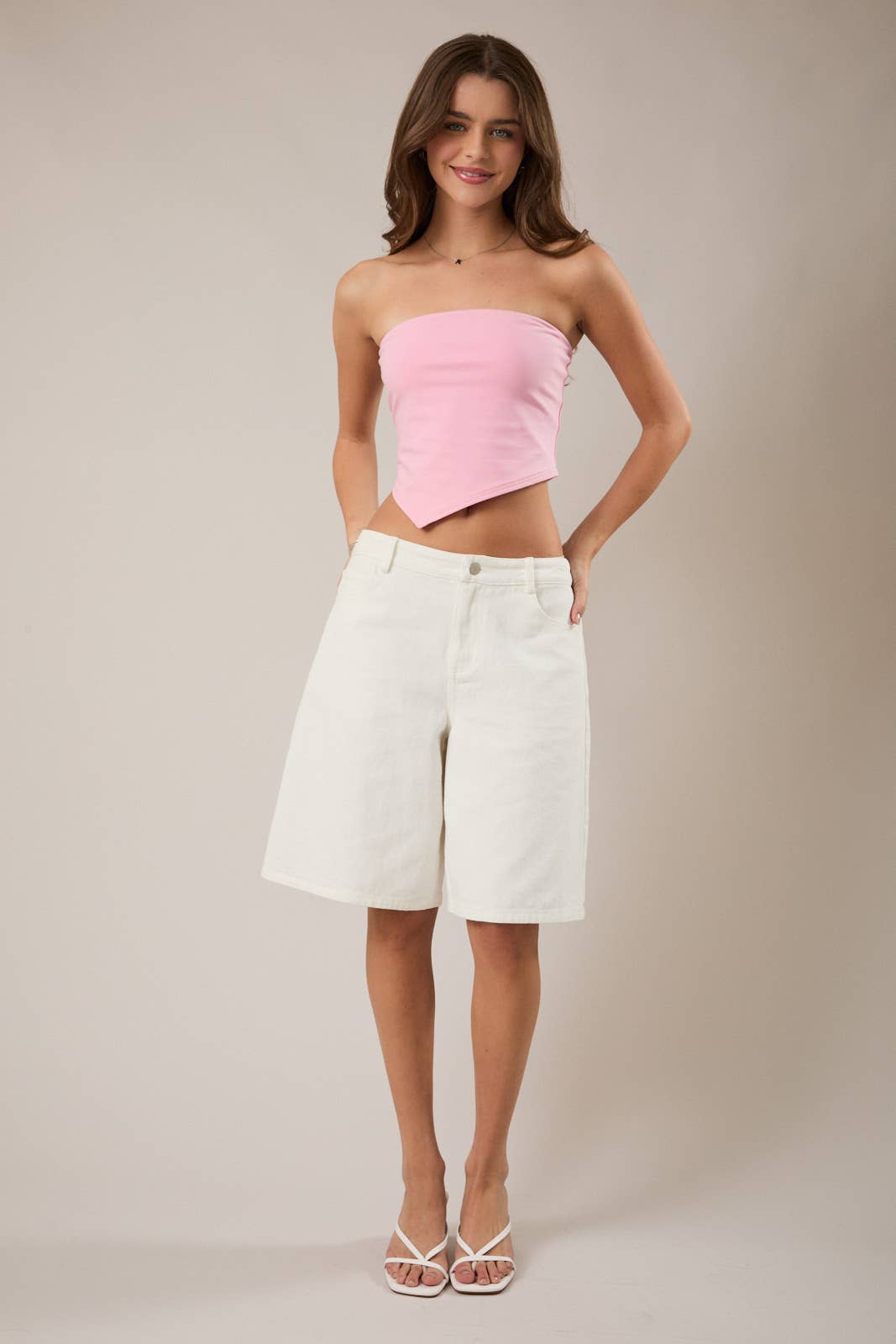 Blush Point Tube Top