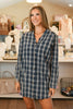 Dakota Plaid Shirt Dress