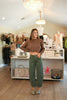 Mineral Mocha Cropped Sweater
