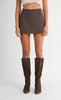 Ava High Waist Mini Skirt