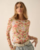 Blossom Mesh Top