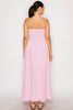 Rosé Stripe Maxi