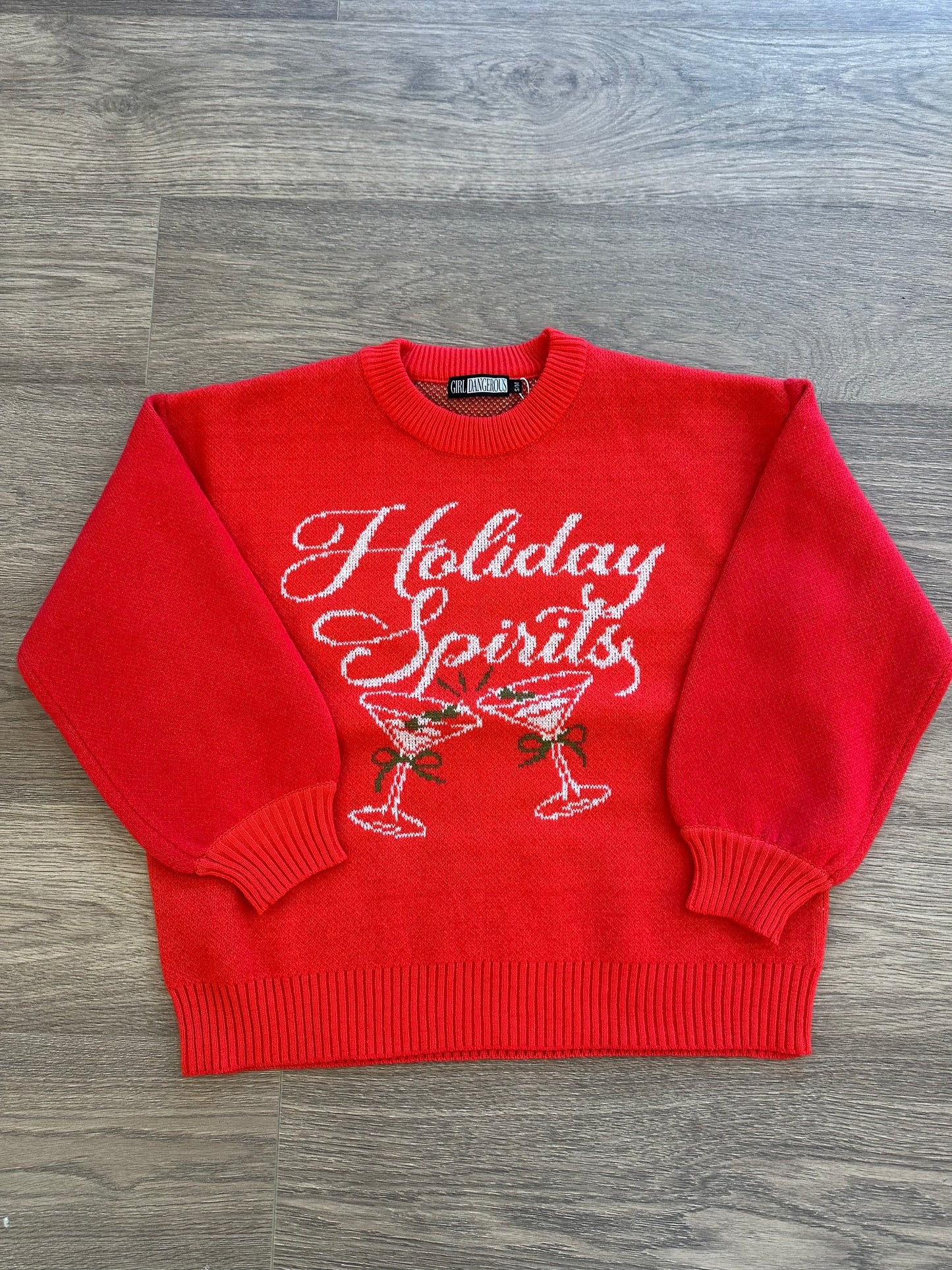 Holiday Spirits Sweater